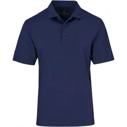 Mens Alex Varga Lucca Golf Shirt Navy